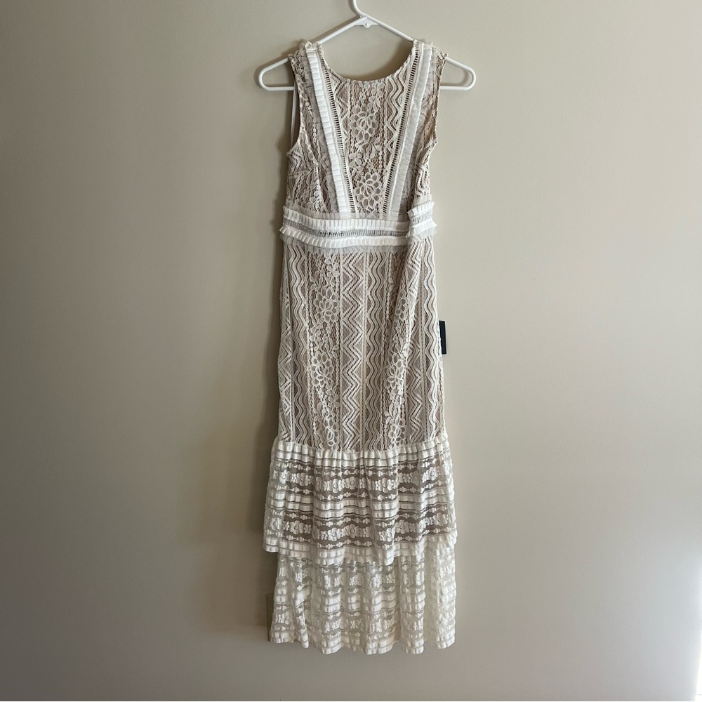 Lulus lace midi formal dress